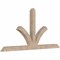 Ekena Millwork Richland Smooth Timber Gable Bracket, Douglas Fir, 108"W x 54"H x 5 1/2"D x 5 1/2"F, 12/12 Pitch GBW108X54X0606RIC00SDF - alternate 2